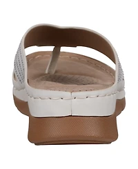 Gc Shoes Women's Amari Flower Thong Flat Sandals