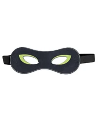 Miraculous Cat Noir Zip Up Cosplay Costume Coverall Tail Mask and Headband 4 Piece Set