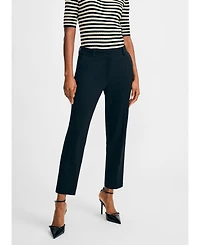 Isaac Mizrahi Women's Slim Straight Pant