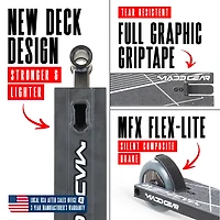 Pro Stunt Scooter for Kids Ages 5 - 12 – Lightweight Durable Trick Scooter for Skatepark and Street – Madd Gear MG1