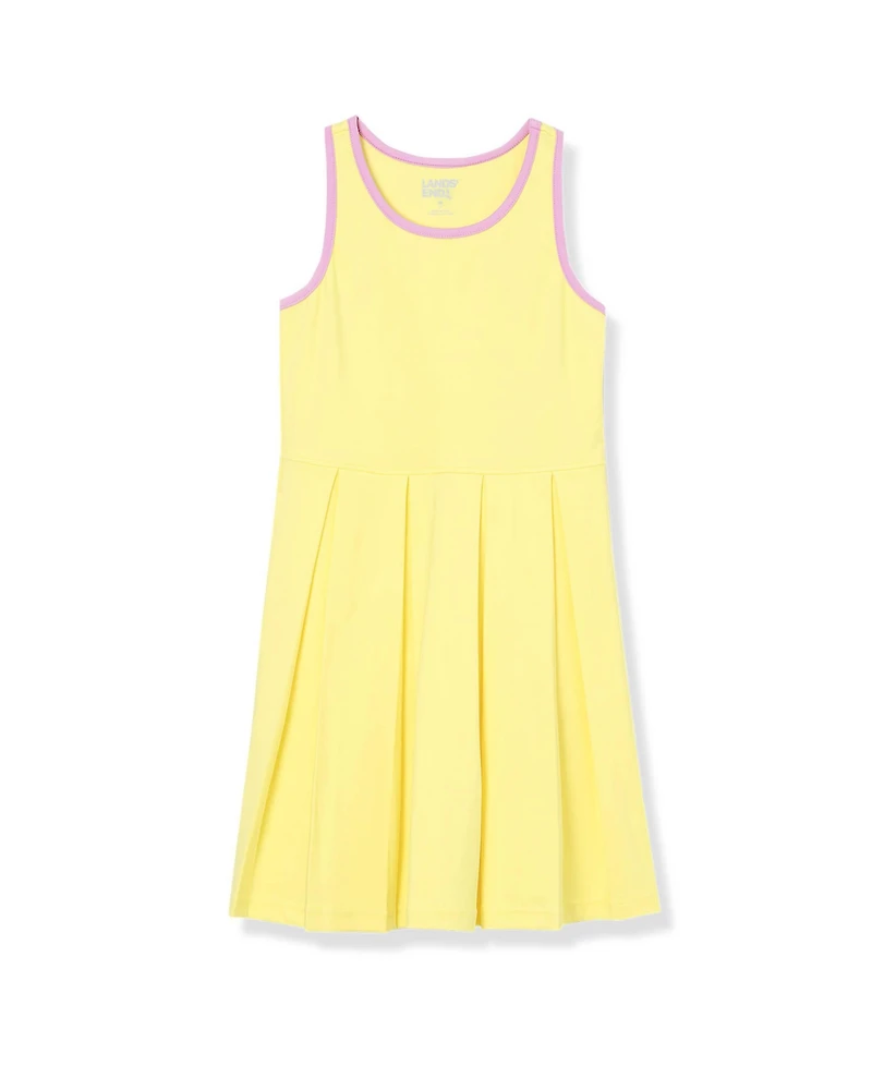 Lands' End Big Girls Plus Athletic Active Tank Top Dress