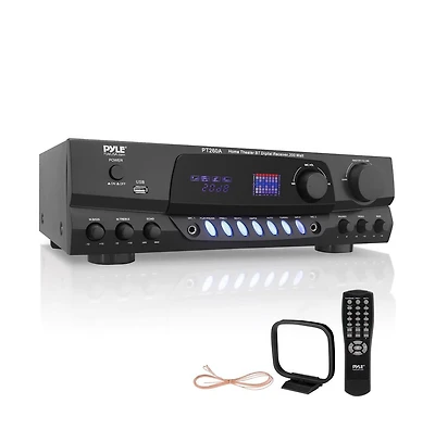 Pyle 200W Digital Am/Fm Stereo Receiver - PT260A