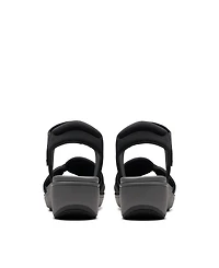 Clarks Cloudsteppers Women's Breeze Rae Sara Riptape Flat Sandals