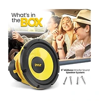 Pyle 8" 400W Midbass Woofer Speaker - PLG81