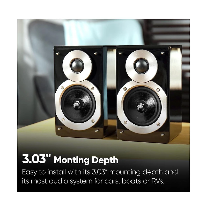Pyle 8" 360W High-Power Midrange Speaker Driver - PDMR8
