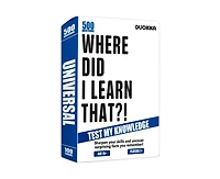 Quokka Trivia Card Game for Adults, Teens, and Families – Cards with Answers