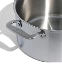 Made In Stainless Steel Clad -Quart Stock Pot with Lid