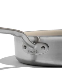 Made In CeramiClad 3.5-Quart Saute Pan with Lid