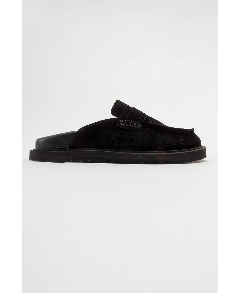 Women's Laven Suede Leather Clogs