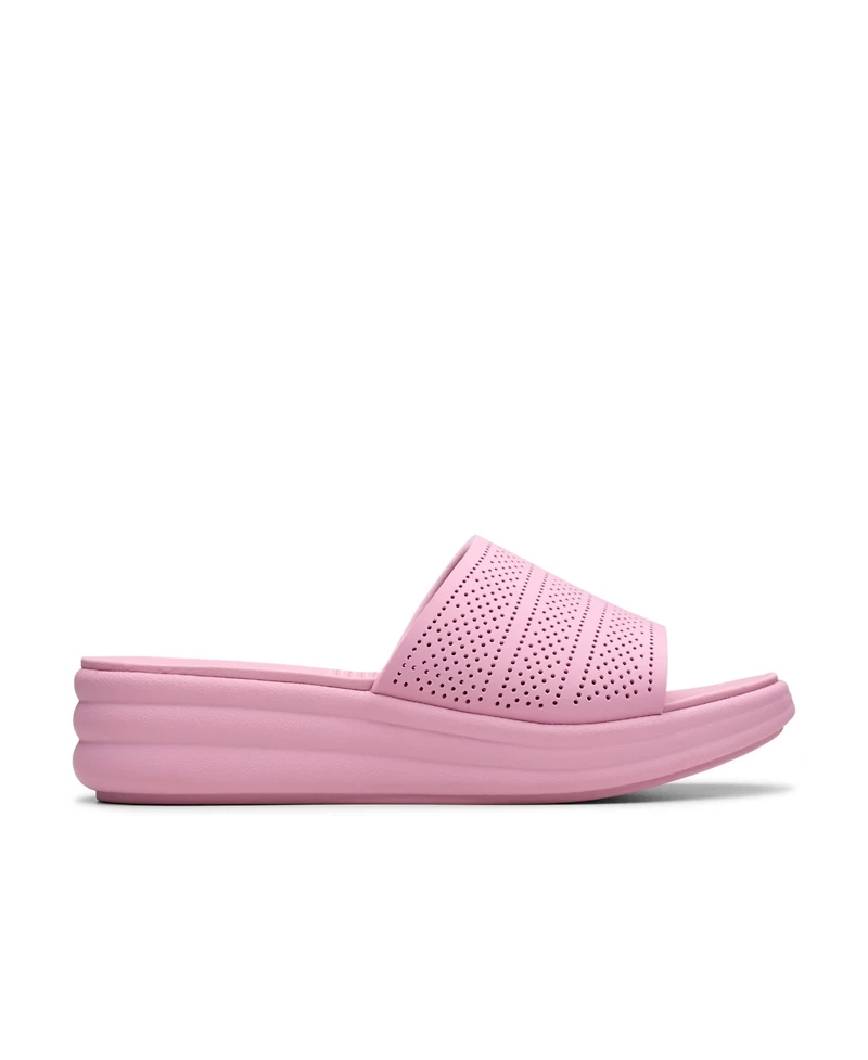 Clarks Women's Cloudsteppers Drift Twist Slip-On Sandals