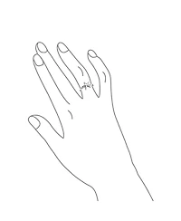 Bling Jewelry Dainty Simple Pave Cubic Zirconia Cz Nautical Tropical Beach Midi Starfish Ring .925 Sterling Silver