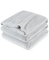 Lauren Ralph Micromink Plush Blanket, Full/Queen