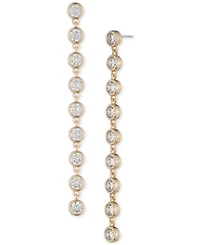 Lauren Ralph Cubic Zirconia Linear Drop Earrings