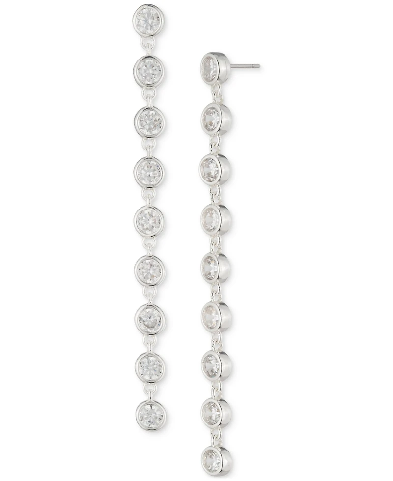 Lauren Ralph Lauren Cubic Zirconia Linear Drop Earrings