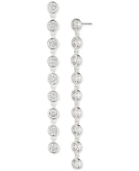 Lauren Ralph Lauren Cubic Zirconia Linear Drop Earrings