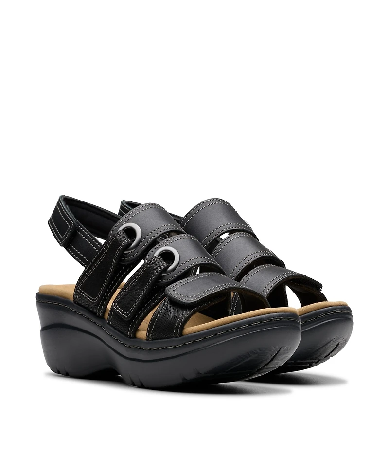 Clarks Collection Women's Merliah2 Bali Wedge Sandals