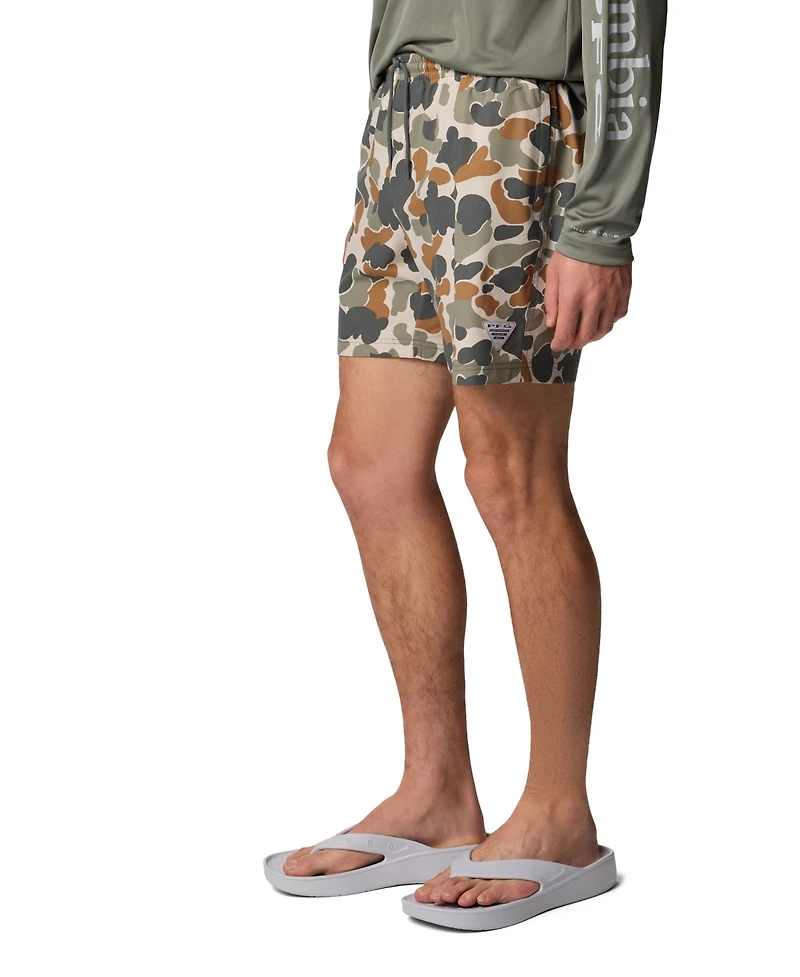 Columbia Men's Pfg Rambler Printed Water Short