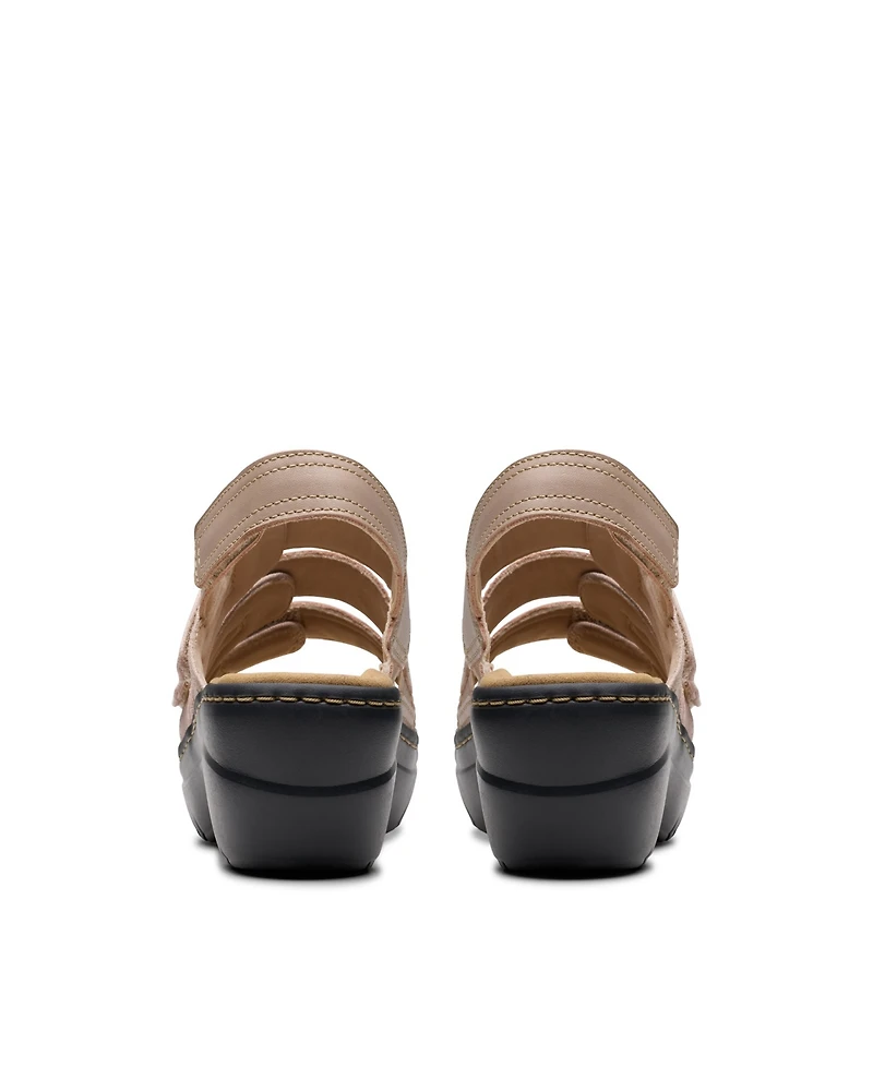 Clarks Collection Women's Merliah2 Bali Wedge Sandals