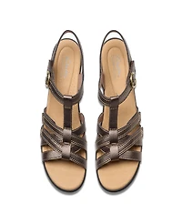 Clarks Collection Women's Emily2 Rose Block Heel Sandals