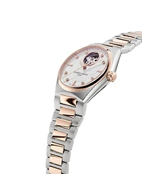 Frederique Constant Women's Swiss Automatic Highlife Diamond (1/20 ct. t.w.) Two-Tone Stainless Steel Bracelet Watch 34mm