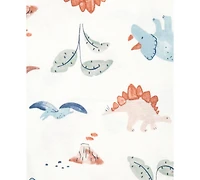 Carter's Baby Boys 5-Pk. Cotton Short-Sleeve Dinosaur Bodysuits