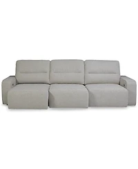 Frandlyn -Pc. Fabric Power Sliding Sofa