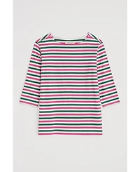 Seasalt Cornwall Women's Sailor Quarter Sleeve Top