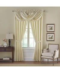Elrene Home Fashions Versailles Faux Silk Blackout Window Curtain