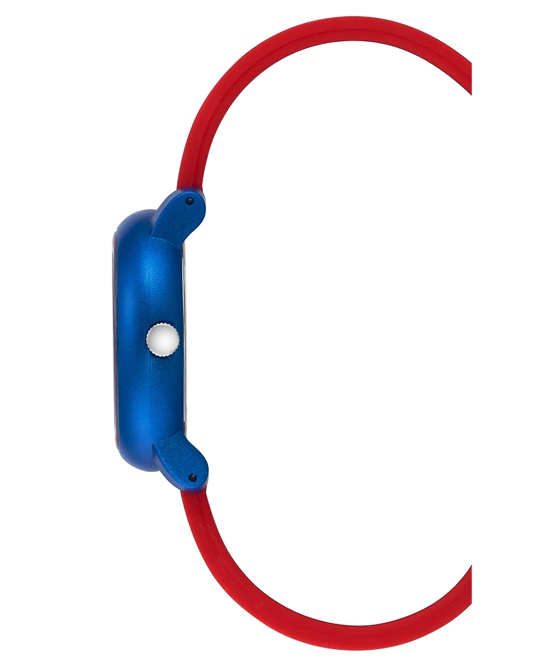 Armitron Kid's Quartz Tinker Time Red Silicone Watch, 32mm