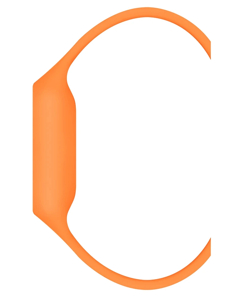 Armitron Kid's Quartz Happy Pals Orange Silicone Watch, 38mm