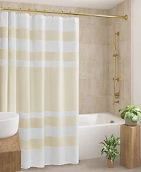 Madison Park Spa Waffle 3M-Scotchgard Shower Curtain