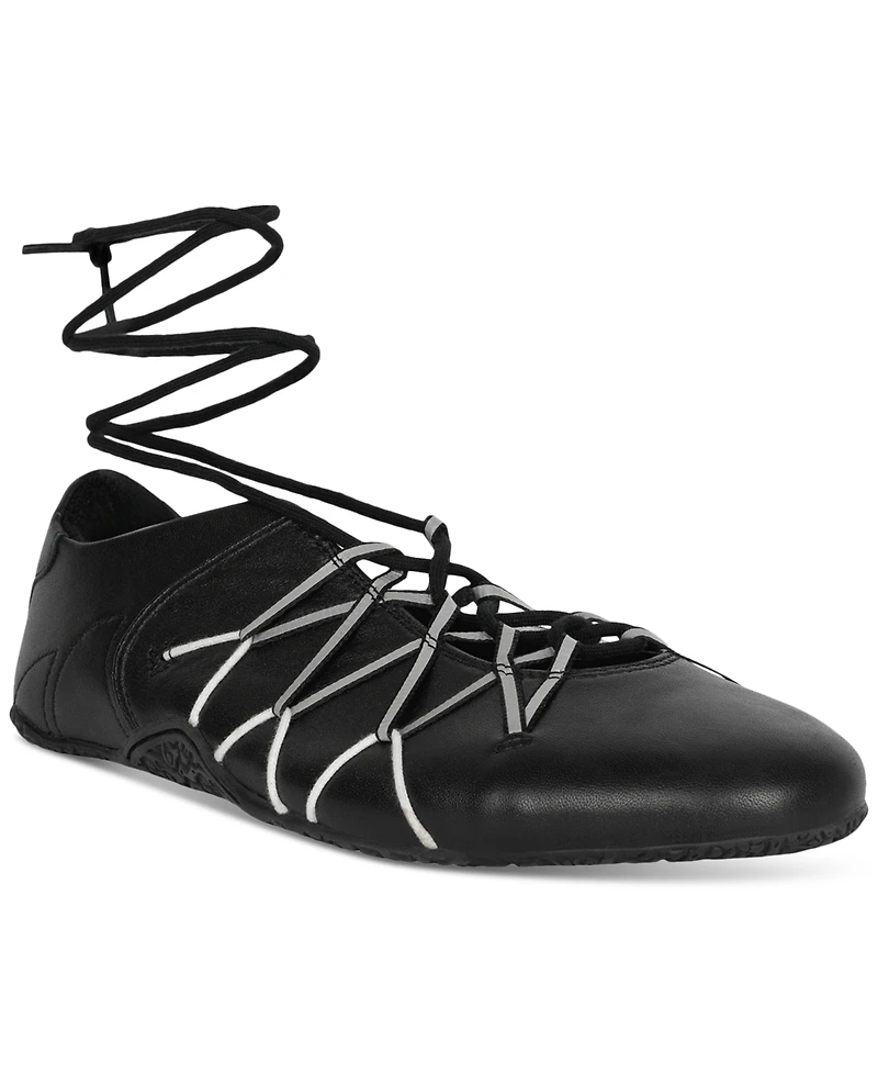 Jeffrey Campbell Regimen Lace-Up Ballet Sneakers
