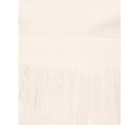Adrianna Plus Crepe & Lace Midi Dress