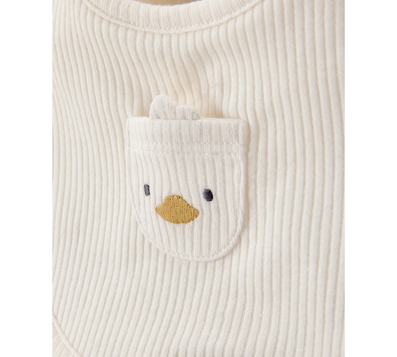 Carter's Baby Duck Bibs, 3 Pack