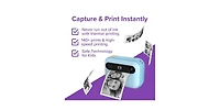 New myFirst Camera Insta 20 (Blue) Kids Instant Print Digital Camera with 16MP Photo, 1080P Video, Selfie Lens, Thermal Ink-Free Printing, Support Mic