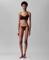 Calvin Klein Women's Form To Body Lightly Lined Bralette QF7618