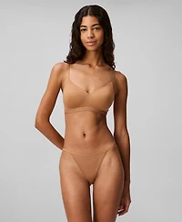 Calvin Klein Women's Form To Body Lightly Lined Bralette QF7618