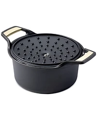 Victoria Signature Series 6 Qt Cast Iron Dutch Oven with Lid