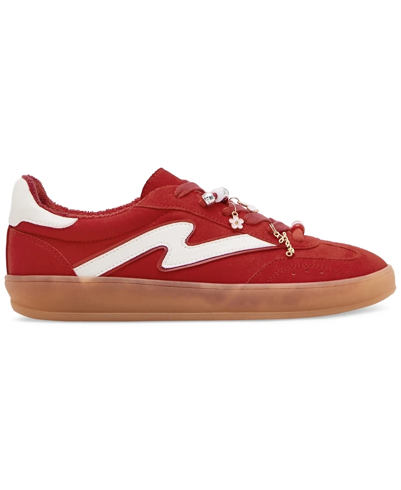 Madden Girl Giia-c Charms Lace-Up Low-Top Sneakers