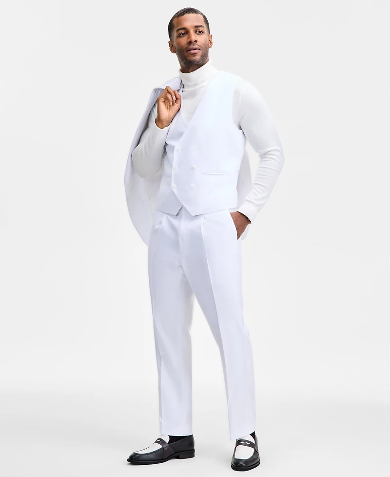 Tayion Collection Men's Classic-Fit Suit Separates Vest