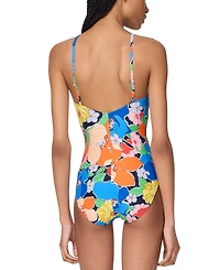 Kate Spade Women' High-Neck One-Piece Swimsuit