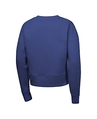 Nike Big Girls Royal Chicago Cubs Fleece Sweatshirt