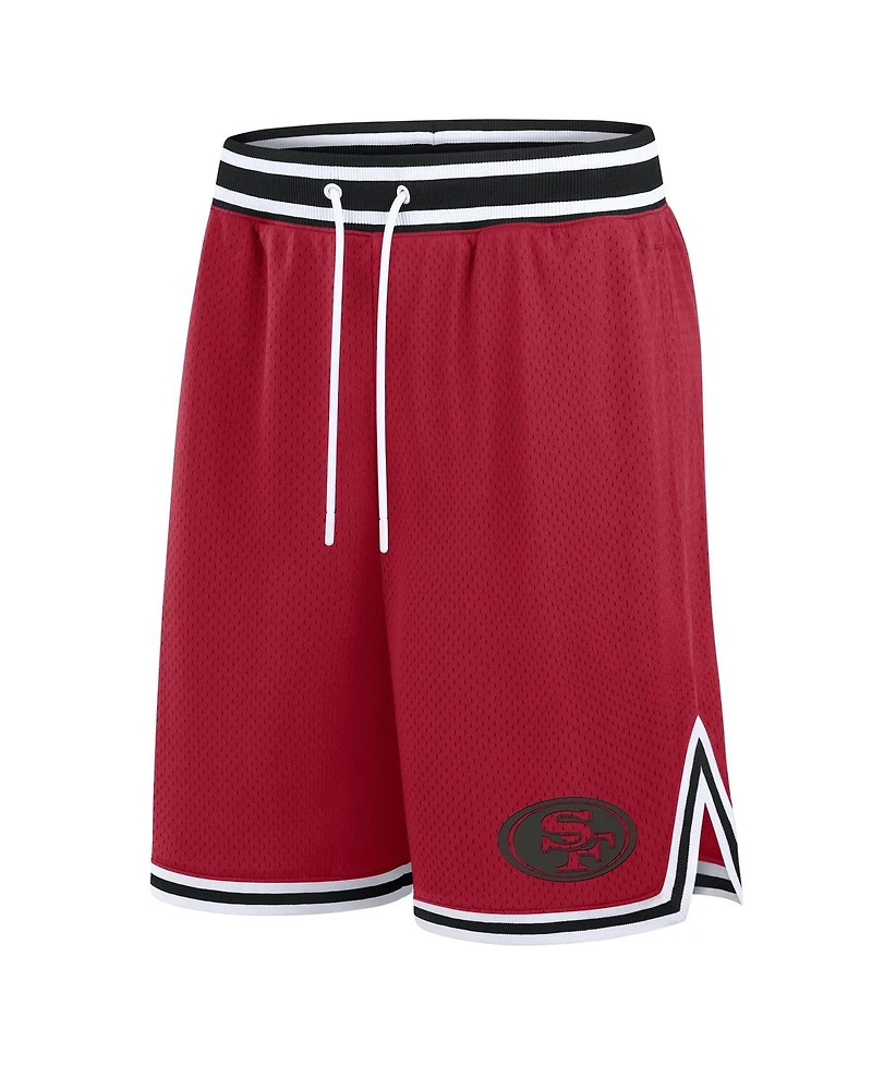 Fanatics Men's Scarlet San Francisco 49ers Elements Future Ground Shorts