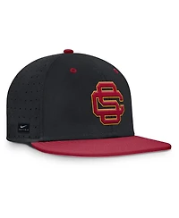 Nike Men's Black Usc Trojans On-Field Dugout True Performance Fitted Hat