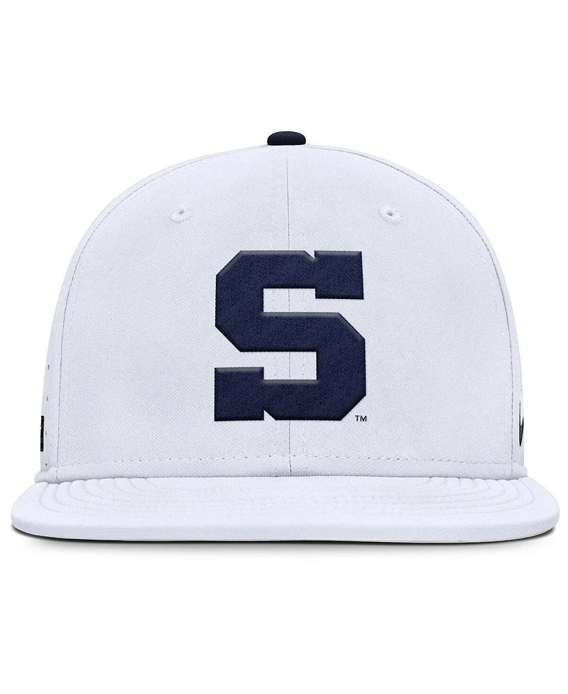 Nike Men's White Penn State Nittany Lions On-Field Dugout True Performance Fitted Hat