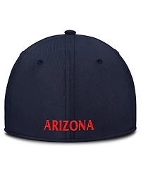 Nike Men's Navy Arizona Wildcats 2025 Dugout Coaches Rise Swoosh Performance Flex Hat