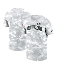 Nike Men's White San Francisco 49ers 2024 Salute To Service Big Tall Performance T-Shirt