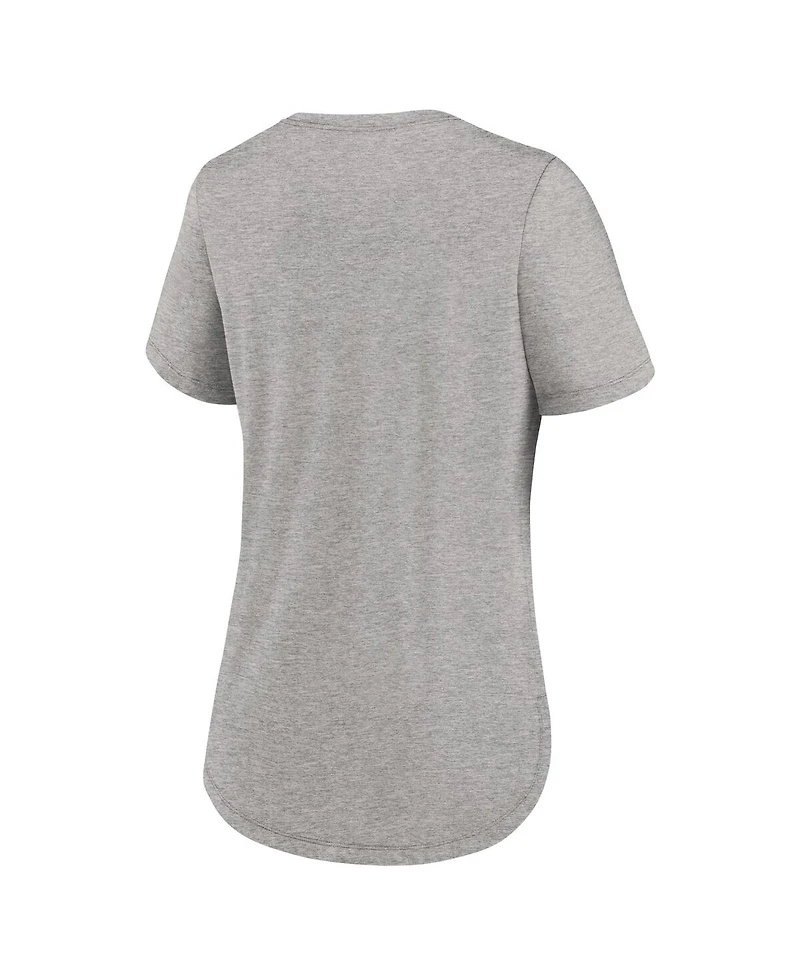 Nike Women's Heather Gray Oregon Ducks Legacy Tri-Blend T-Shirt