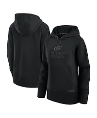 Fanatics Women's Black Detroit Red Wings Authentic Pro Road Pullover Hoodie