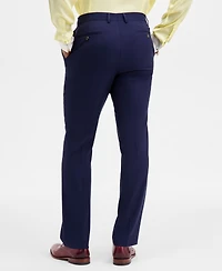Tayion Collection Men's Classic-Fit Solid Suit Separate Pants